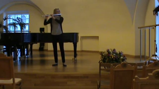 J. S. Bach - Partita a-moll for flute solo (Corrente) смотреть онлайн