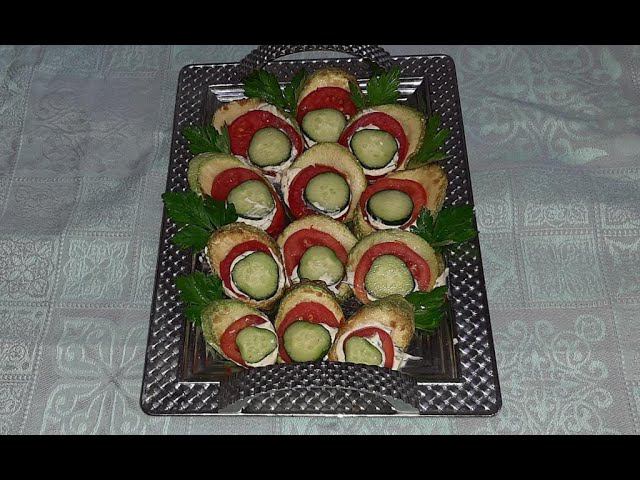 Быстрая закуска из кабачков смотреть онлайн