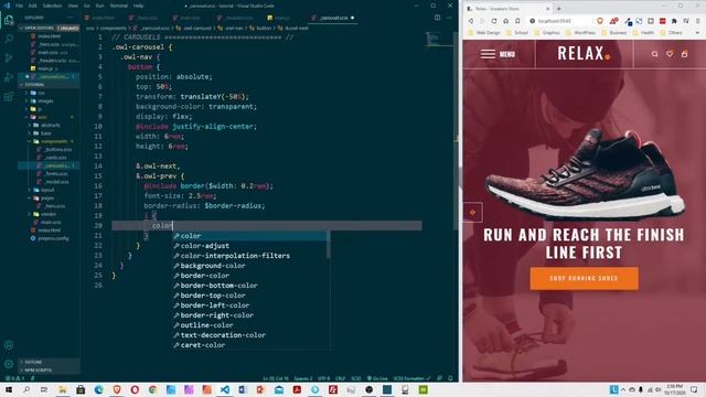Part 2/2 - Create a Complete e-Commerce Website using HTML, CSS, SASS (SCSS), and JS смотреть онлайн