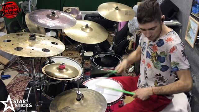 Баста – +100500 (feat. Эрика Лундмоен & Moscow Gospel Team) - Drum cover by Timur Belobrov смотреть онлайн