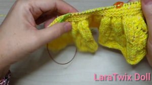 Летний сарафанчик спицами* Мастеркласс*