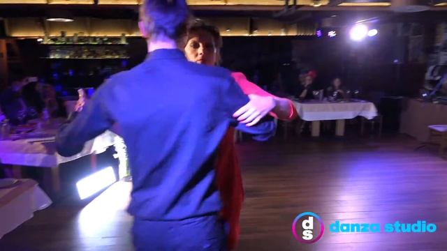 Резцов Дмитрий и Борисевич Ирина. Аргентинское танго. DANZA studio смотреть онлайн