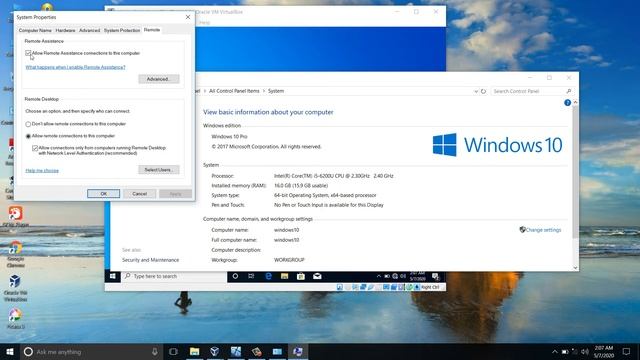 how to connect from physical machine to Oracle virtual machine by MSTSC for Remotely Access смотреть онлайн