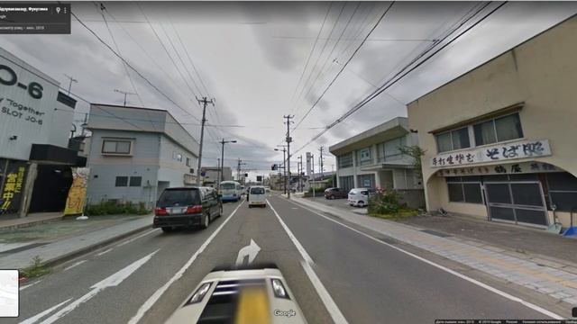 Обзор города Фукусима в префектуре Фукусима Япония