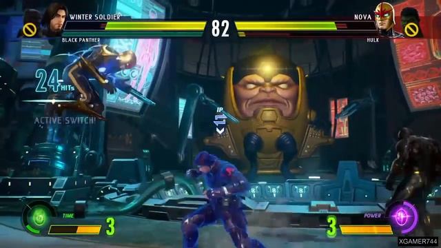 Marvel Vs. Capcom Infinite - Black Panther/Winter Soldier (VERY HARD) смотреть онлайн