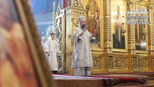 Погребение владыки Вениамина (Зарицкого) 9 сентября 2023 года Николо-Угрешский монастырь. смотреть онлайн