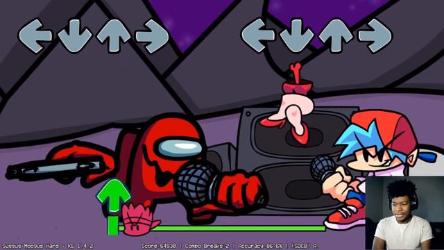 A Sus Rap Battle in Friday Night Funkin' l Among Us Imposter Mod смотреть онлайн