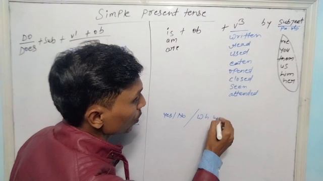 ACTIVE - PASSIVE(simple present tense ) смотреть онлайн