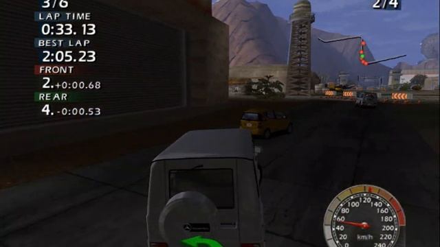 PS2 - Mercedes-Benz World Racing - GamePlay [4K:50fps] смотреть онлайн
