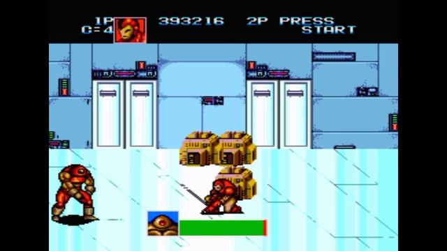 Sega Mega Drive 2 (Smd) 16-bit Captain America and the Avengers Scene 4