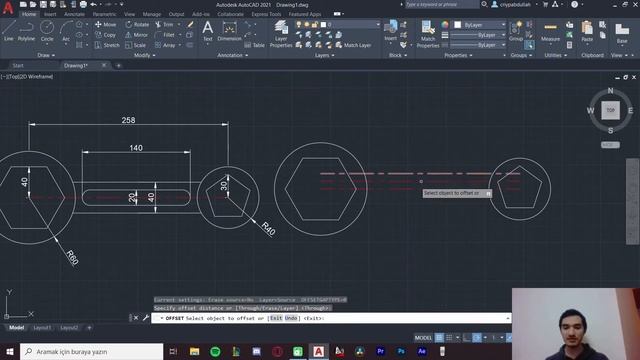 ✅ AUTOCAD ÇİZİM ÖRNEKLERİ #6 ✅ AUTOCAD 2021 - ÇİZİM | ÖĞRENME GARANTİLİ AUTOCAD DERSİ | AUTOCAD 202 смотреть онлайн