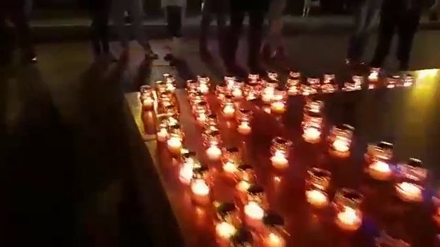 Акция Свеча памяти в Волгограде 21 июня 2017. Свечи у Вечного огня смотреть онлайн