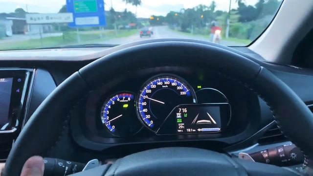 Real test for Lane Departure Alert(LDA) Toyota Vios G 2020/2021! смотреть онлайн