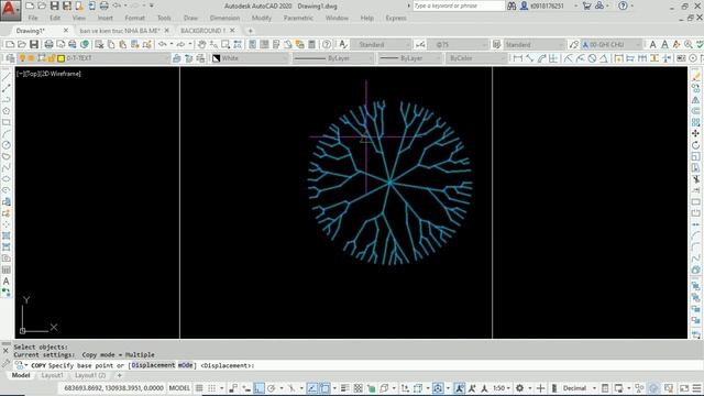 Bài 7: Chi tiết các tình huống sao chép của lệnh COPY trong AutoCAD bạn phải biết để vẽ nhanh смотреть онлайн