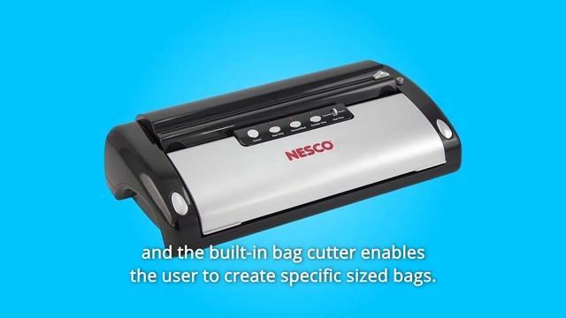 Nesco VS-02 Food Vacuum Sealer Review смотреть онлайн