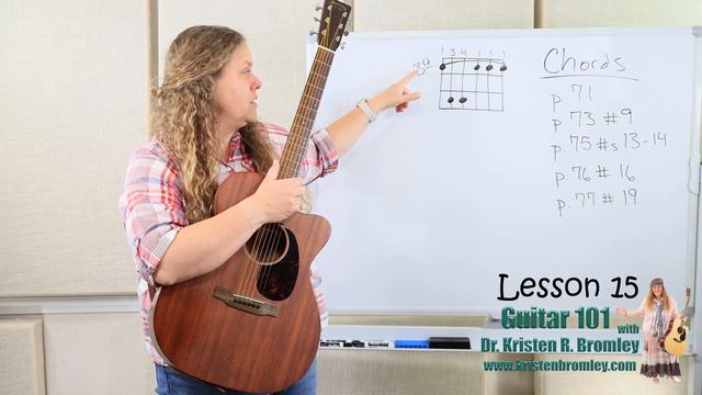 Guitar 101 with Dr. Kristen R. Bromley - Lesson 15 смотреть онлайн