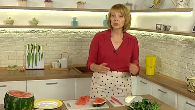 Что Есть. Капрезе с арбузом