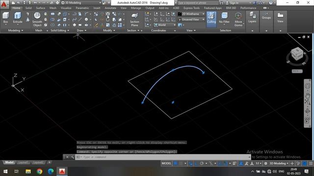 #Network #Surface #Command in #AutoCAD #3D смотреть онлайн