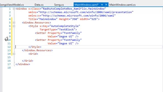AutoCompleteBox for WPF смотреть онлайн