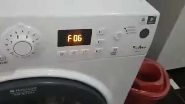 Ariston Washingmachine Errore .F06