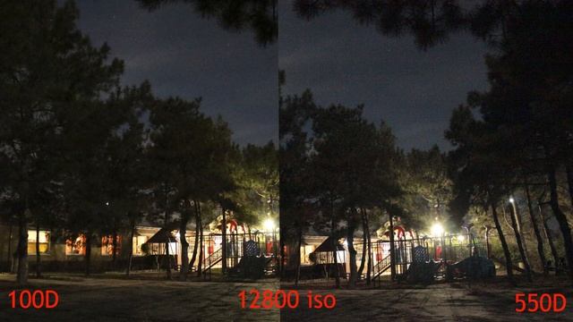 ISO Test Canon EOS 100D VS 550D смотреть онлайн