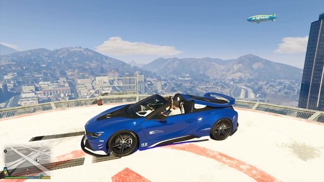 GTA 5 - Hướng dẫn mod Siêu Xe BMW I8 Liberty Walk mui trần siêu đẹp смотреть онлайн