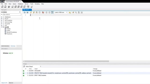 Lecture 6 - Creating and Dropping Table смотреть онлайн