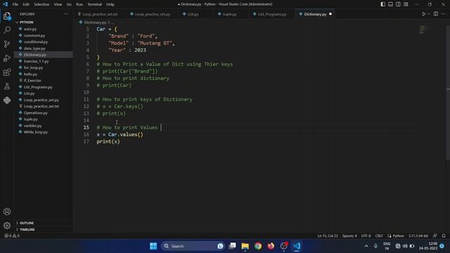#11 Dictionary and Its Operations In Python || Python Tutorial || Code Cadets смотреть онлайн
