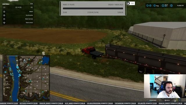 LIVE Modding - TLX1982 In-Game play! Farming Simulator 22 смотреть онлайн