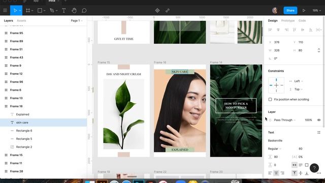 INSTAGRAM TEMPLATES TUTORIAL (Figma) смотреть онлайн