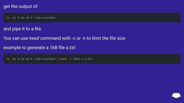 How to create a random .txt(Human readable text like ascii) file in linux смотреть онлайн