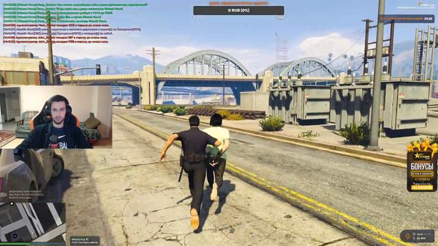 GRAPESEED / ГТА 5 РП / LSPD / СТРИМ ОБЫЧНЫЙ смотреть онлайн