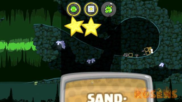 Bad Piggies, como conseguir todas las estrellas y calaveras (Mechanical Cap 8) (World 1) смотреть онлайн