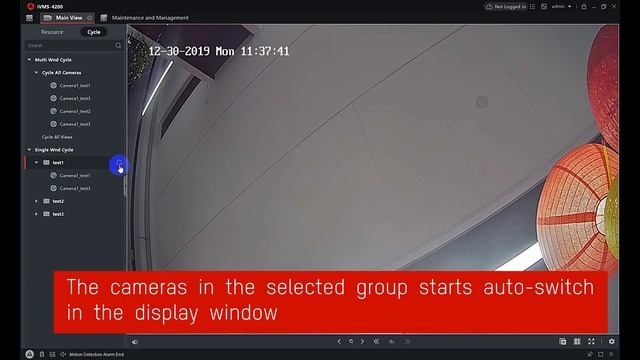 How to Configure Auto Switch in Live View on iVMS 4200 смотреть онлайн