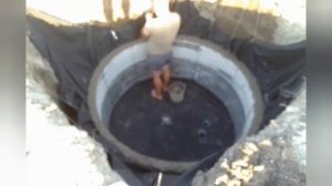 #топ#строительство Установка погреба или подвала,когда рядом грунтовые воды.