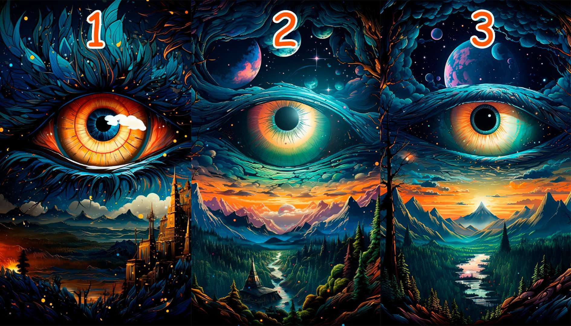 Выберите Всевидящее око и узнайте что ждет вас в ближайшем будущем смотреть онлайн