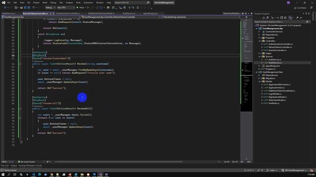 .NET 7 Web API ? | JWT ? Authentication With Refresh Tokens Using ASP.NET Core | MSSQL смотреть онлайн
