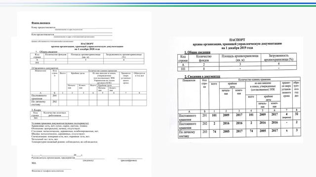 Рекомендации о паспортизации и проверке наличия документов архивов смотреть онлайн