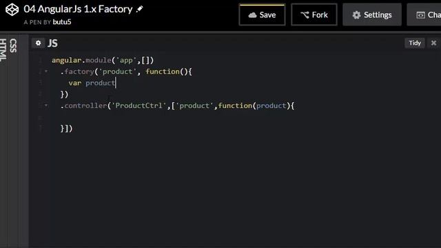 AngularJS 1.x Tutorial Factory Overview смотреть онлайн