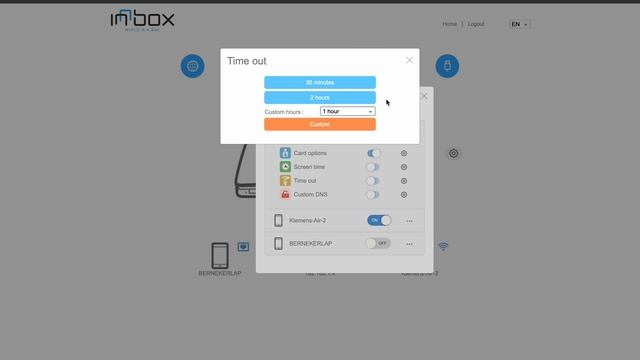 слайд 21 - родительский контроль по времени
