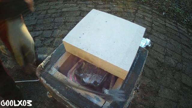 Плавка алюминия (5)HDD в слитки смотреть онлайн