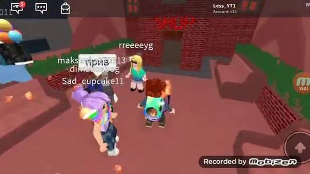 Убегаю от девочки в красном [Roblox] смотреть онлайн