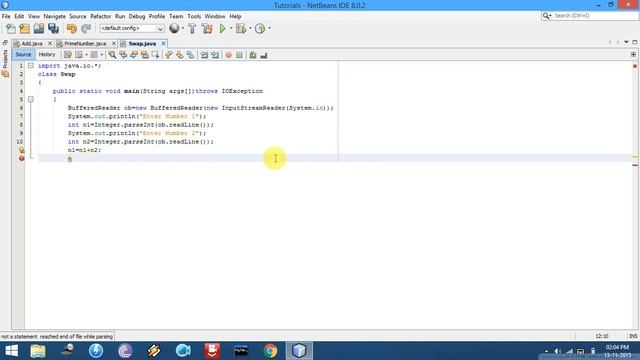 JAVA Tutorials - Swap Two Numbers Without Using A 3rd Variable смотреть онлайн