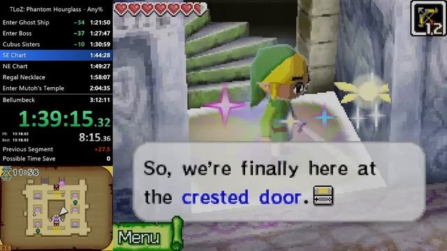 The Legend of Zelda: Phantom Hourglass Any% Speedrun in 3:07:35 [World Record] смотреть онлайн