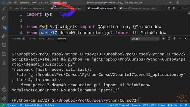 Python Curso V2: 464 2/2 Traducir un Archivo .ui (XML) a Código Python con la Utilidad pyuic5 смотреть онлайн