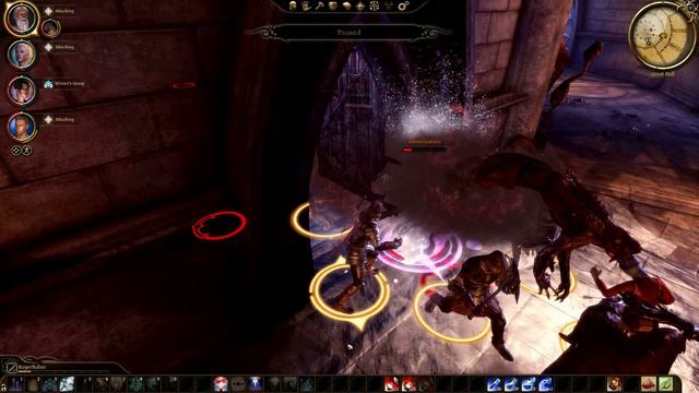 129 Let's play Dragon Age Origins game. Abomination, Shades, animate Skeletons, and another Demon. смотреть онлайн