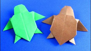 Как сделать оригами черепаху. Черепаха из бумаги