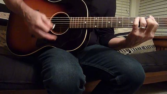 Mid-1960's Gibson LG-1 Acoustic Guitar. Restored. смотреть онлайн