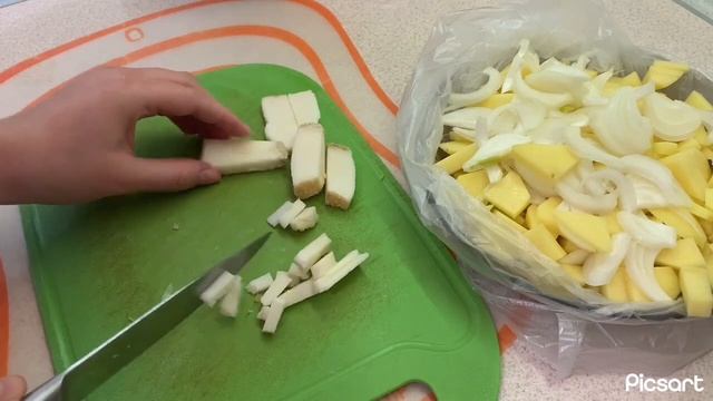 Картошка в микроволновке в пакете. смотреть онлайн