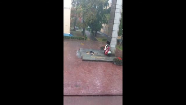 Дождик потушил вечный огонь в г.Воскресенск смотреть онлайн